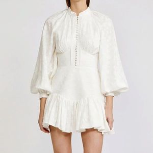 Acler Bastia dress white size 4